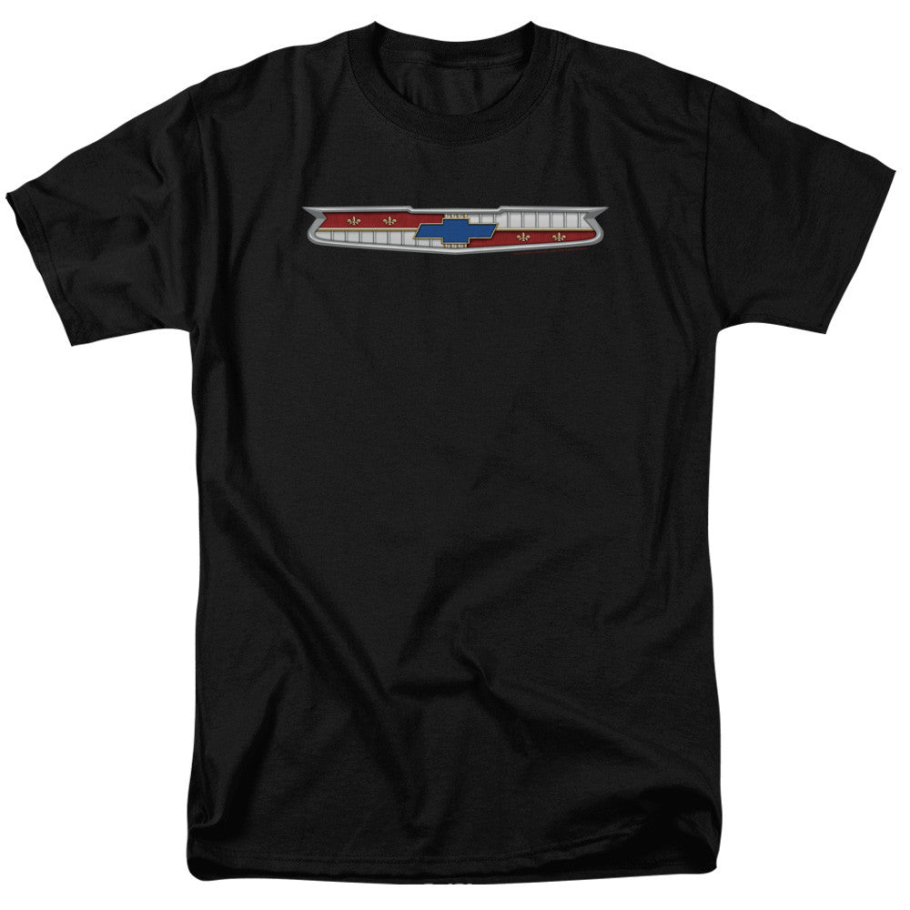 56 Chevy Bel Air Emblem Emblem T Shirt Black