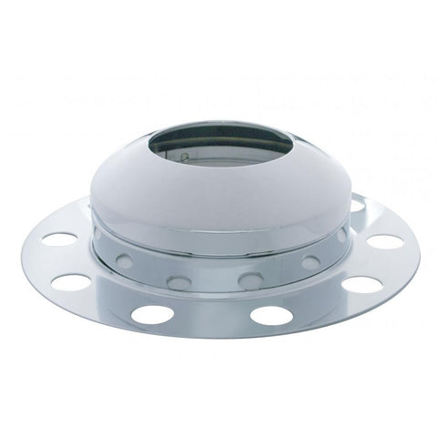 Hubdometer Front Axle Cover 3 Piece Kit - Steel/Aluminum Wheel