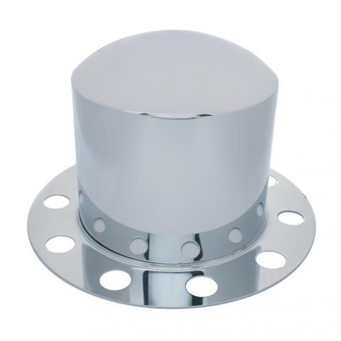 Dome Rear Axle Cover 2 Piece Kit - Steel/Aluminum Wheel