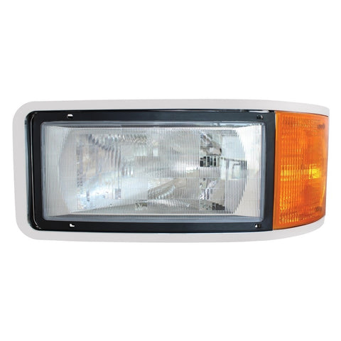 Mack CH600, 1992-99 Mack CL600, 1993-07 Mack CL700 Headlight Assembly 1990-07 - Driver