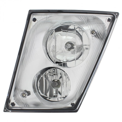 Volvo VN/VNL Fog/Driving Light Assembly Chrome 2004+ - Driver