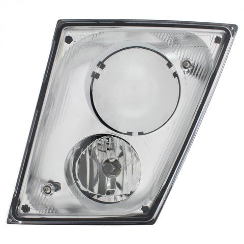 Volvo VN/VNL Fog Light Assembly Chrome 2004+ - Driver