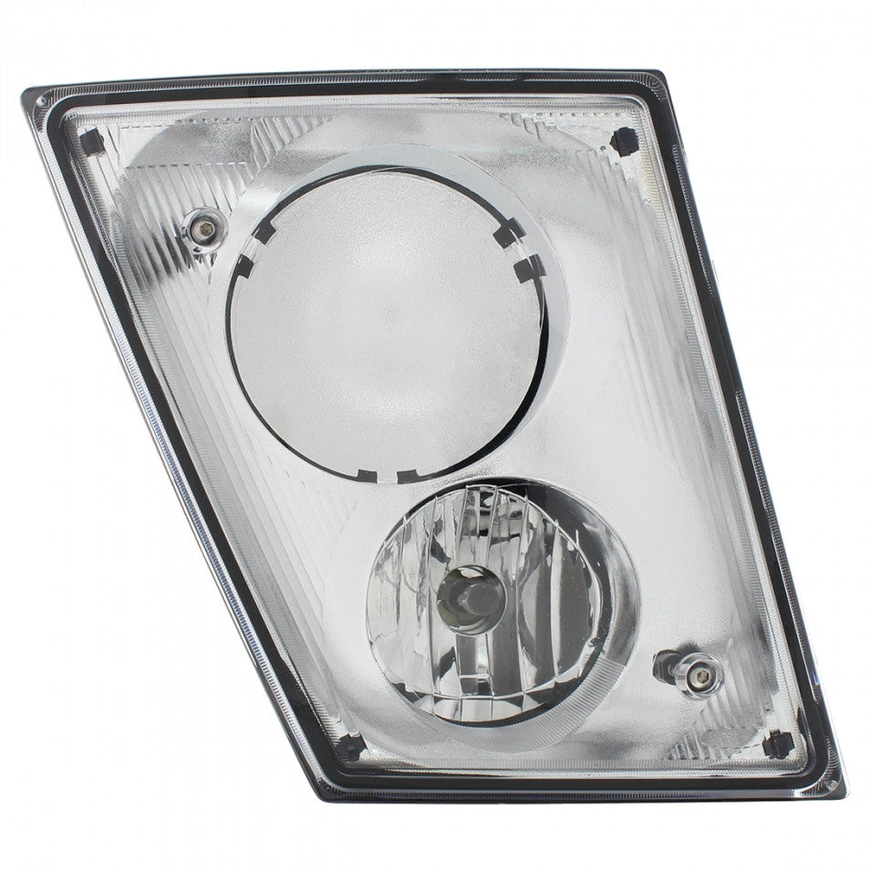 Volvo VN/VNL Fog Light Assembly Chrome 2004+ - Passenger