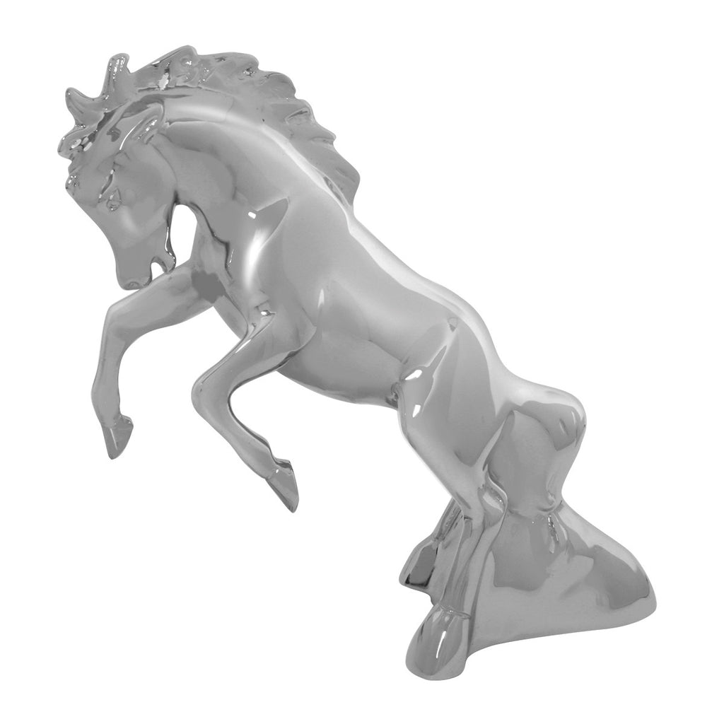 Fighting Stallion Horse Hood Ornament