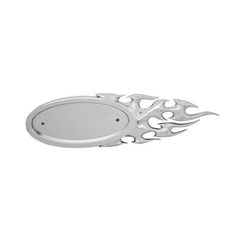 Peterbilt Chrome Flame Hood Emblem Accent Logo
