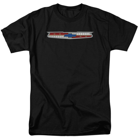 56 Chevy Bel Air Emblem Emblem T Shirt Black