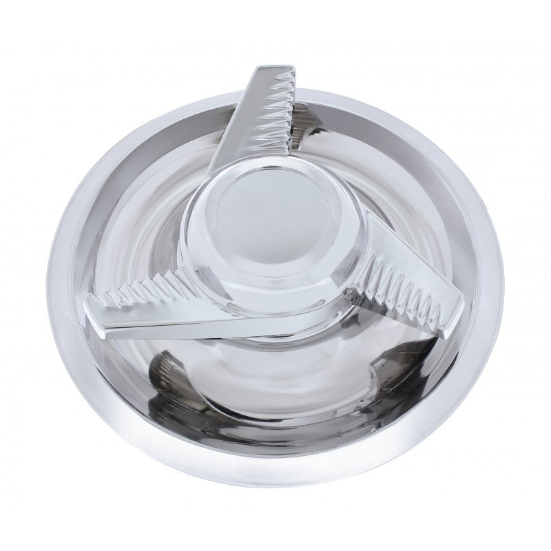 Rally Hub Cap with 3 Wing Spinners